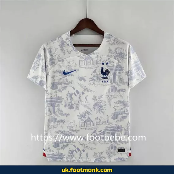France 2022 World Cup away football jersey.
