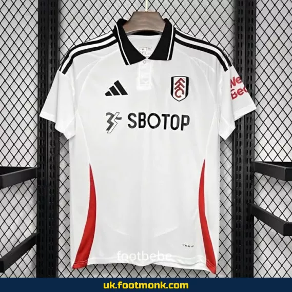 Fulham 2024-2025 home football jersey.