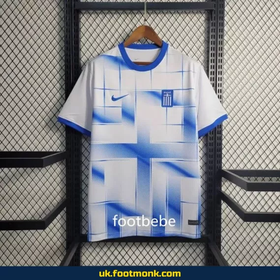 Greece home football jersey 2023 2024.