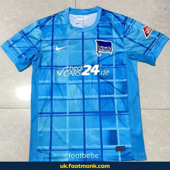 Hertha Berlin 2024-2025 fourth football jersey.