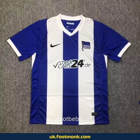 Hertha Berlin 2024-2025 home football jersey.