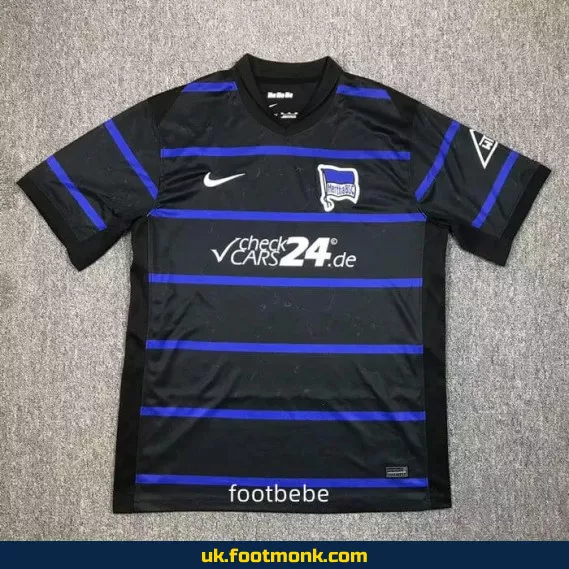 Hertha Berlin 2024-2025 away football jersey.