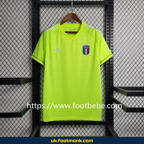 Italy football jersey 2023 2024 goalkeeper.