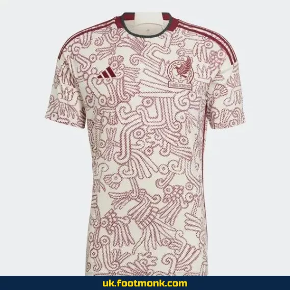 Mexico 2022 World Cup away football jersey.