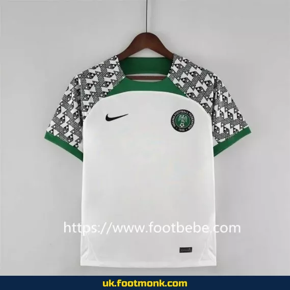 Nigeria home football jersey 2022 2023.