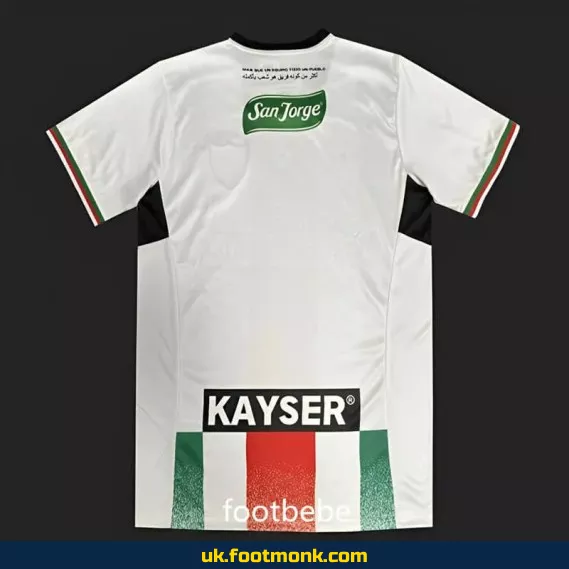 Palestino football home jersey 2024 2025.