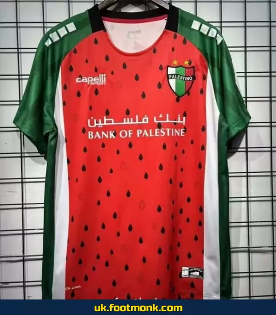 Palestinian football jersey 2025-2026 Third.