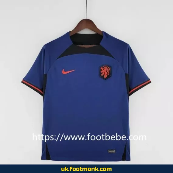 Netherlands away jersey World Cup 2022.