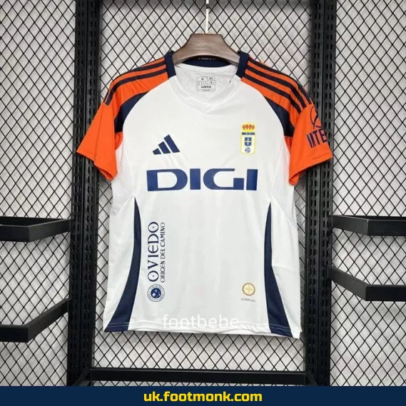 Real Oviedo 2024 2025 away football jersey.