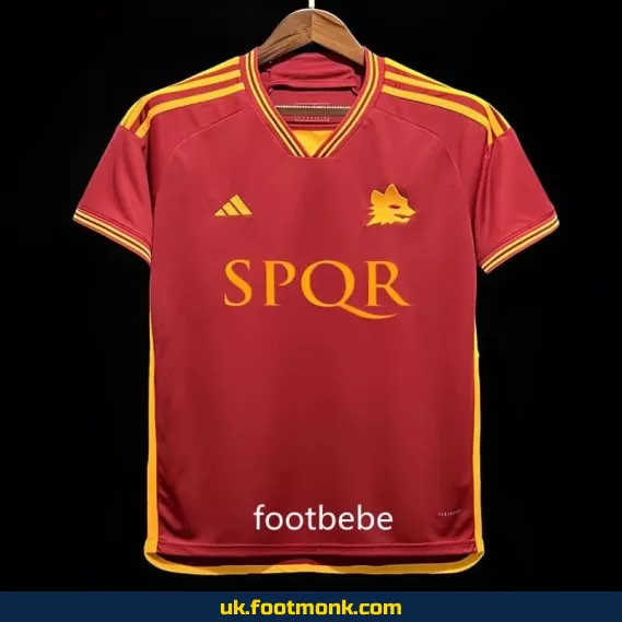 Rome 2023-2024 home football jersey.