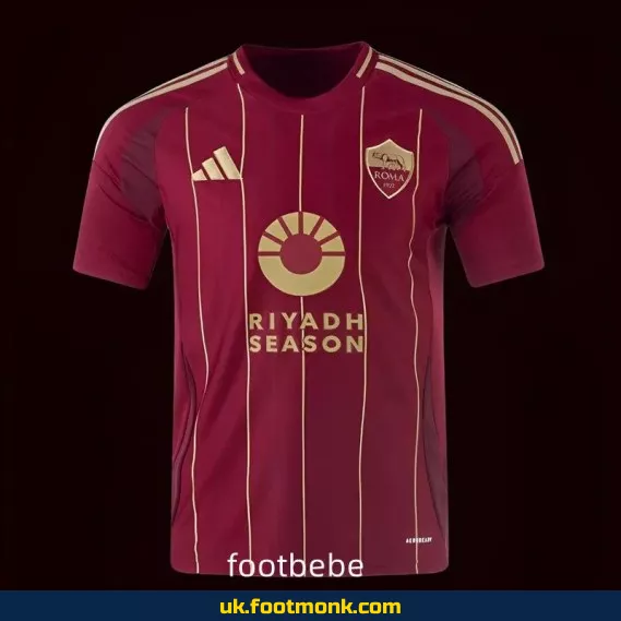 Rome 2024 2025 home football jersey.