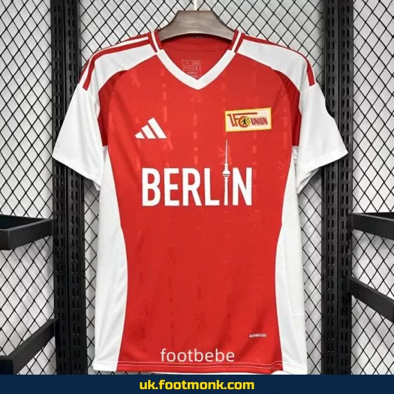 Union Berlin 2024-2025 home football jersey.