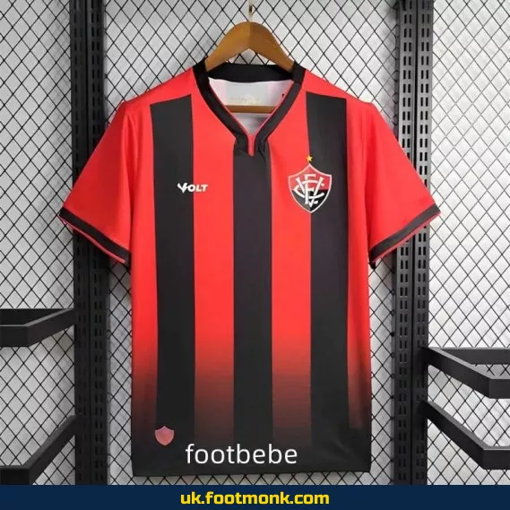 Vitoria Esporte 2024 2025 home football jersey.