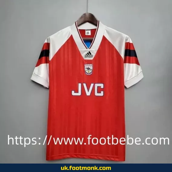 Vintage Arsenal home football jersey 1992-1994.