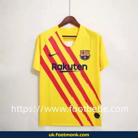 Vintage Barcelona 2019 2020 Fourth football jersey