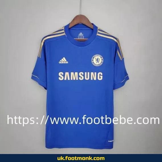 Vintage Chelsea football jersey 2012 2013 home blue.