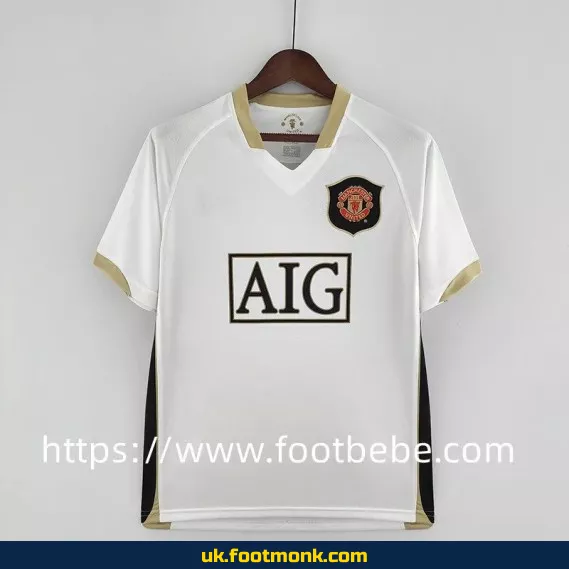 Vintage football jersey Manchester United 2006-2007 away.
