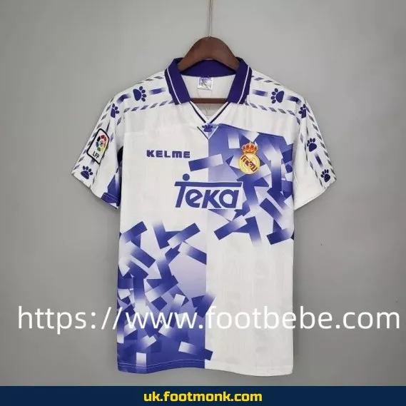 Vintage Real Madrid 1996-1997 third football jersey.