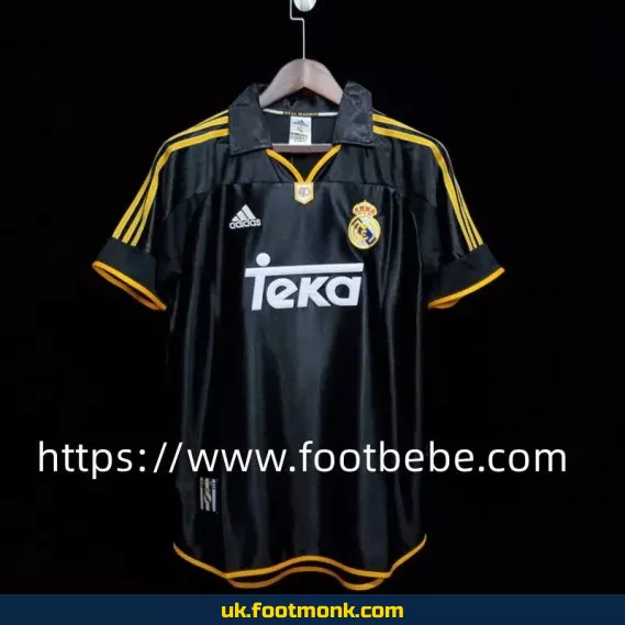 Vintage Real Madrid 1998-1999 away football jersey.