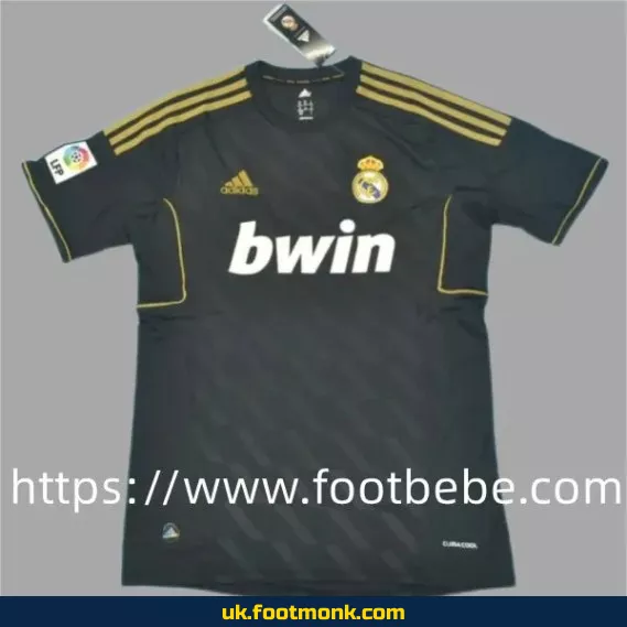 Vintage Real Madrid 2011 2012 away football jersey.