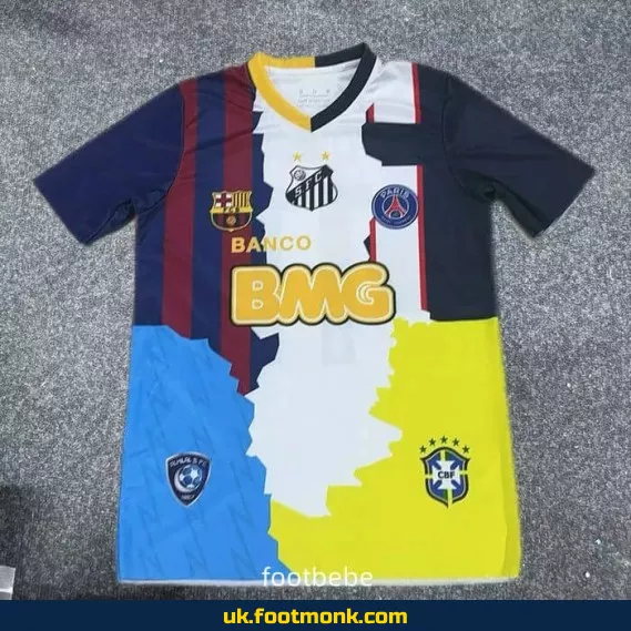 Neymar JR club football jersey.