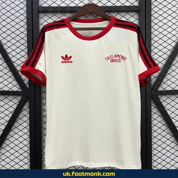 Flamengo 2025-2026 white retro jersey.