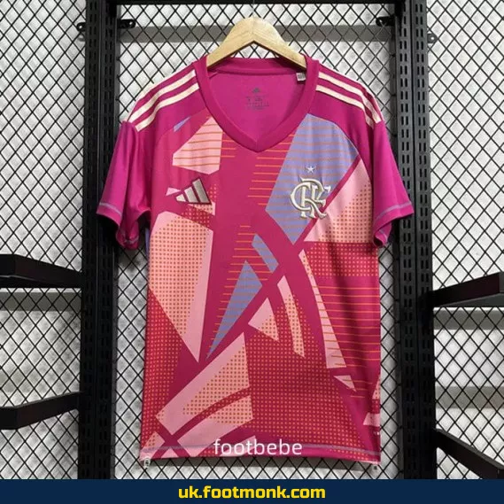 Flamengo 2025-2026 goalkeeper jersey red.