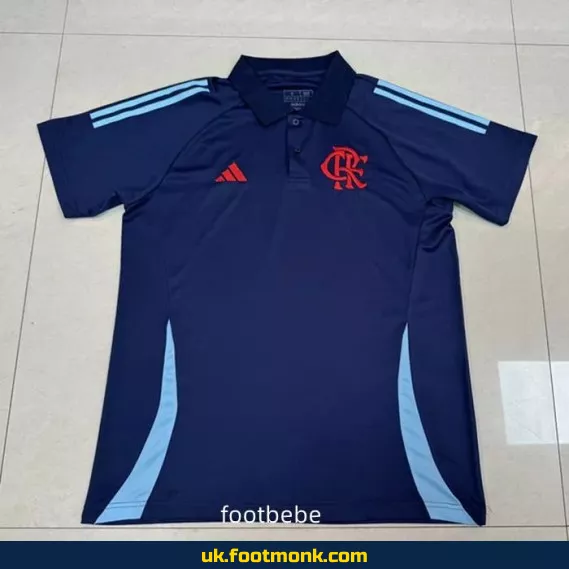 Flamengo jersey 2025 2026 royal blue polo.