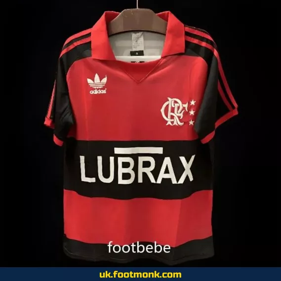Flamengo jersey Vintage 1985 1986 home.