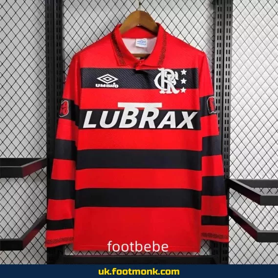 Flamengo jersey Vintage 1994 1995 home long sleeves.