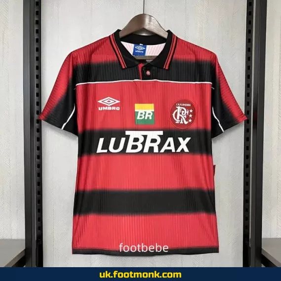 Flamengo jersey Vintage 1997 1998 home.