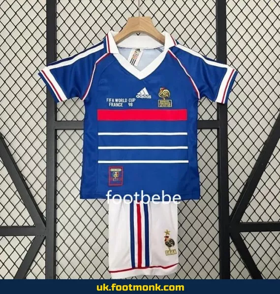 Vintage France jersey child 1998 World Cup home.