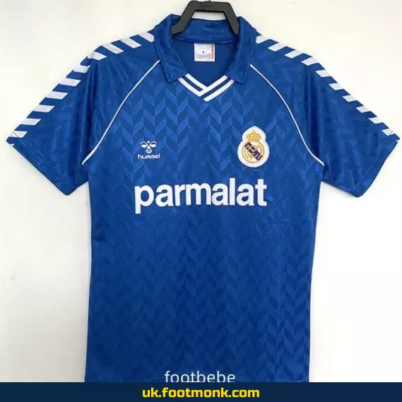 Vintage Real Madrid 1986 1987 away jersey.