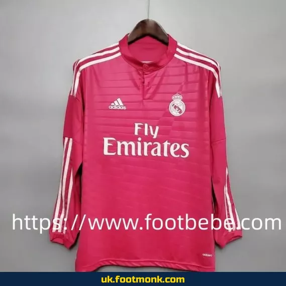 Vintage Real Madrid 2014-2015 long sleeves away jersey.