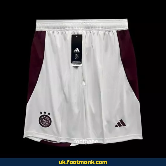 "Short Ajax 2024 2025 White."
