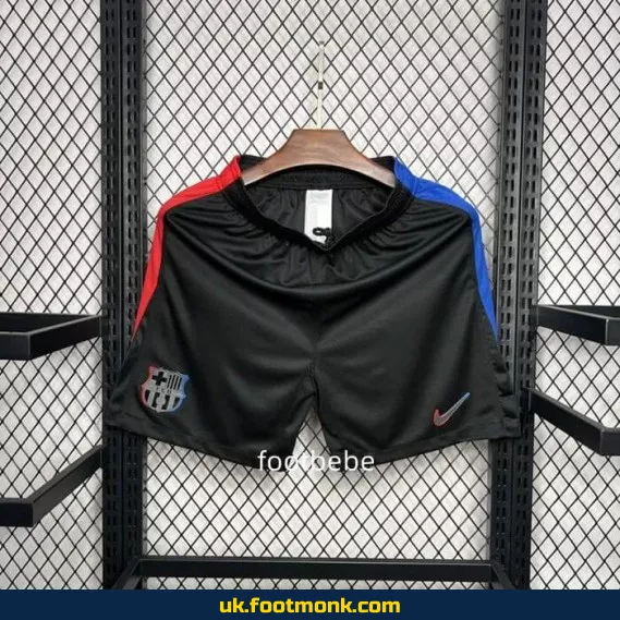 "Short Barcelona 2024 2025 black."
