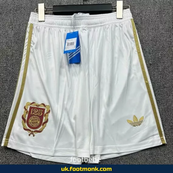 Short Bayern Munich 2025 125 years White.