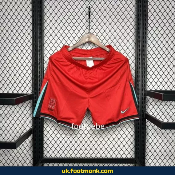 Short South Korea 2024 home red.