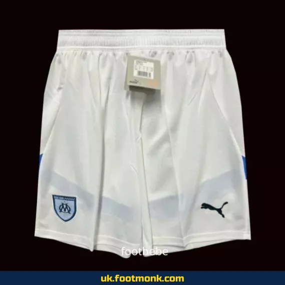 Short Olympique Marseille 2024-2025 White.