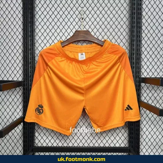 Short Real Madrid 2024-2025 orange.