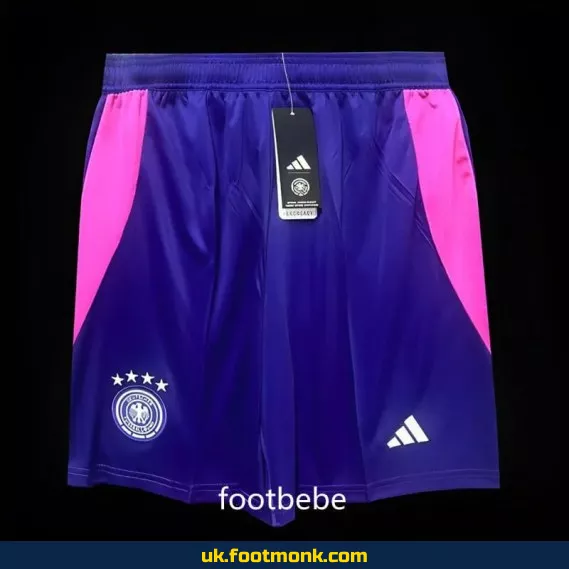 Germany 2024 violet football shorts.