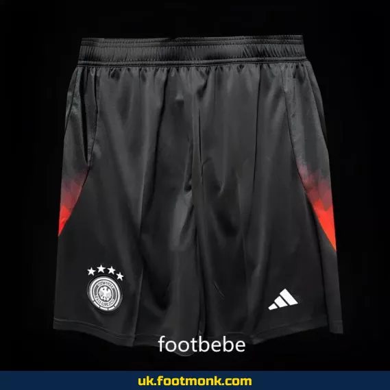 Germany 2024 black football shorts.