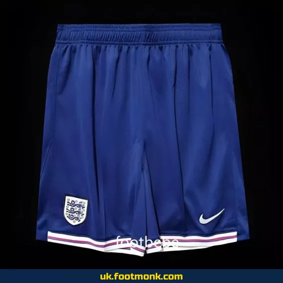 England Euro 2024 royal blue football shorts.