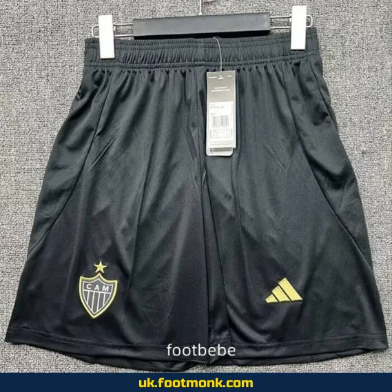Atlético Mineiro 2025-2026 black football shorts.