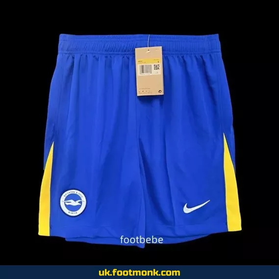 Brighton 2024-2025 blue football shorts.