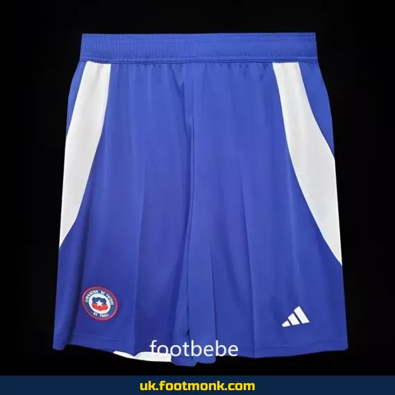 Chile 2024 blue football shorts.