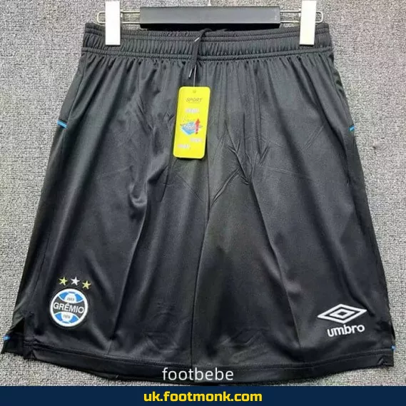 Gremio football shorts 2025 2026 Black.