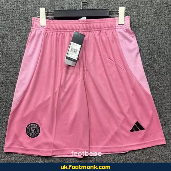 Inter Miami football shorts 2025 2026 rose.
