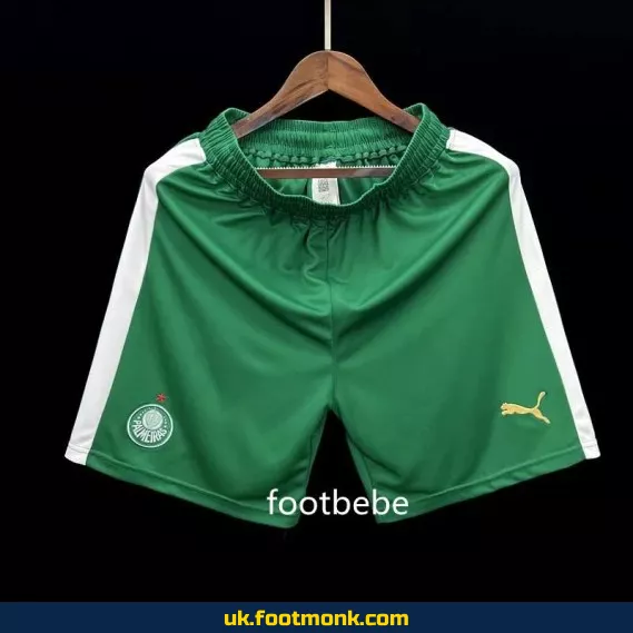 Palmeiras 2024-2025 green football shorts.