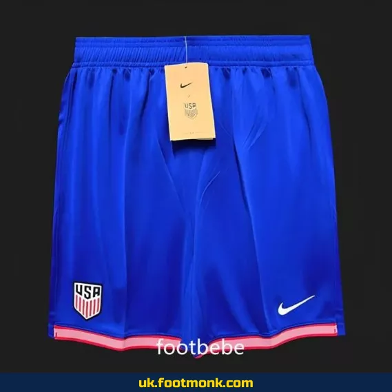 USA football shorts 2024 2025 blue.